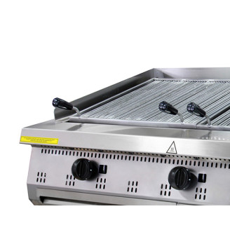 Maxima Premium Chargrill - 3 Zones - Driedubbel - 90 cm Diep - Gas