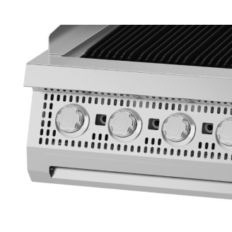 Maxima Premium Chargrill - 5 Zones - Dubbel - 90 cm Diep - Gas