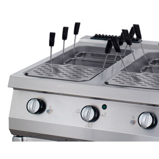 Maxima Premium Pastakoker - Dubbel - 90 cm Diep - Gas