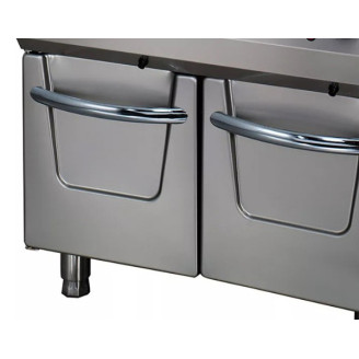 Maxima Premium Pastakoker - Dubbel - 90 cm Diep - Elektrisch - 400V