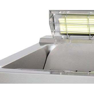 Maxima Premium Frites Warmhoudunit - Enkel - 90 cm - Elektrisch