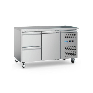 Maxima Koelwerkbank - 136 cm - 2 Deuren
