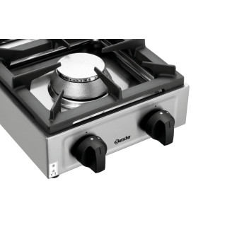 Bartscher 2-pits Gas kooktafel - tafelmodel 1057503