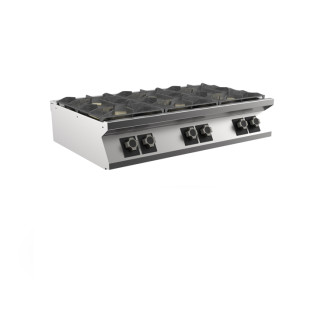 Mareno m1-700 gaskooktoestel 6 branders - 120cm