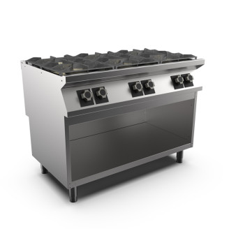 Mareno m1-700 gaskooktoestel 6 branders - 120cm