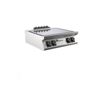 Mareno m1-700 plancha met 4 vlakke kookplaten - 80cm