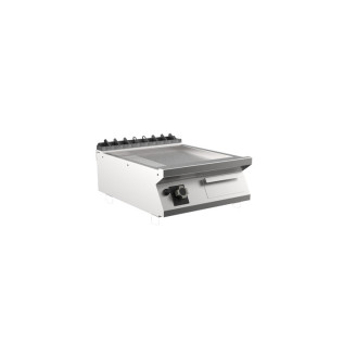 Mareno m1-700 mat verchroomde gasbakplaat - 60cm