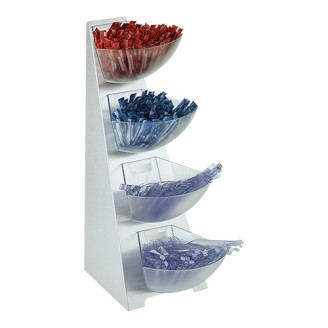 EMGA Buffet dispenser rack 4 lagen