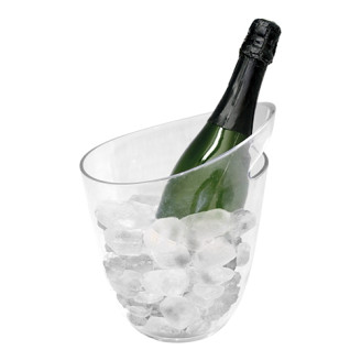 Vin Bouquet Wijnkoeler transparant met handvat - &Oslash; 12 cm