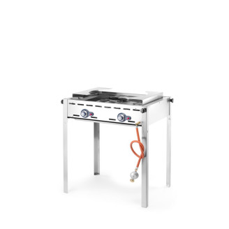 Hendi Green Fire Profi Line barbecue, 2 branders