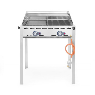 Hendi Green Fire Profi Line barbecue, 2 branders