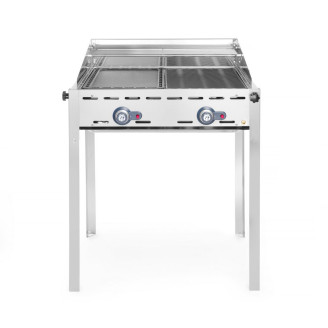 Hendi Green Fire Profi Line barbecue, 2 branders