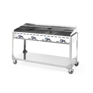 Hendi Green Fire Profi Line barbecue, 4 branders