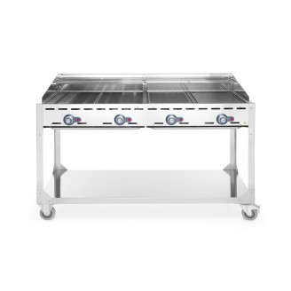 Hendi Green Fire Profi Line barbecue, 4 branders