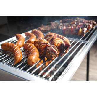 Hendi Hendi Barbecue Houtskool BBQ - Patio 2 Roosters | 770x380x760 mm