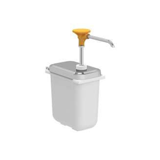 Kalando saus dispencer met oranje knop 1,9L