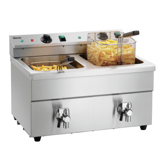 Bartscher inductiefriteuse 2x8l plus