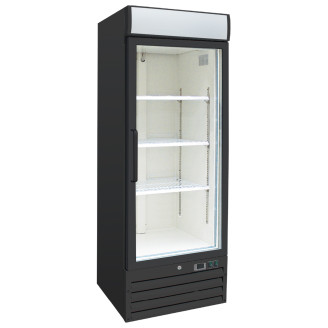 Gastro-Inox zwart stalen display koeling - 600L - 204.220