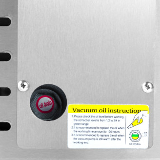 Maxima Vacumeermachine - 2 x 70 cm Seal - 72 x 61 x 22 cm Kamer