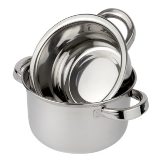 EMGA RVS Mosselpannetje 18cm