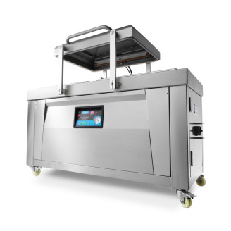 Maxima Vacumeermachine - 60 cm Seal - 76 x 62 x 16 cm Dubbele Kamer