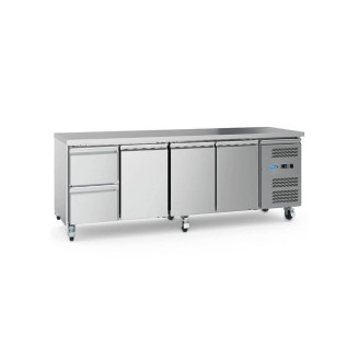 Maxima Koelwerkbank - 223 cm - 4 Deuren