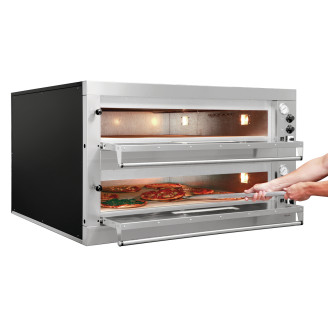Bartscher pizza oven ET 205 - 2x 9 pizza's, 2002170
