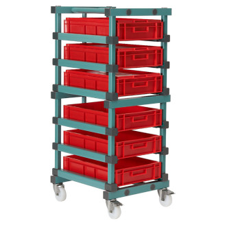 Rea bakkenwagen en (600x400mm) 6x120mm
