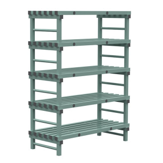 Rea eurostelling 5 schappen 1400(l)x600(d)x1850(h)mm