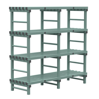 Rea eurostelling 4 schappen 1800(l)x600(d)x1750(h)mm