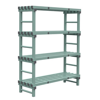 Rea eurostelling 4 schappen 1400(l)x500(d)x1750(h)mm