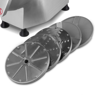 Maxima Groentesnijmachine - tot 450 Kg/Uur - incl. 5 Snijschijven