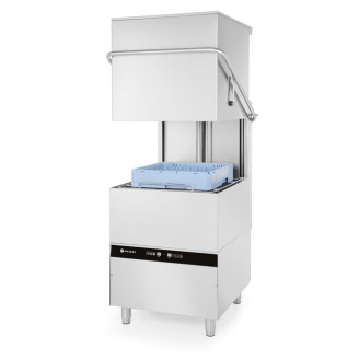 Hendi doorschuifvaatwasser - elektronische bediening, 750x880x(H)1412mm