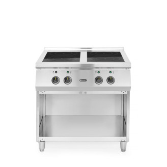 Hendi Inductiekookplaat, 4 kookzones, 17kW