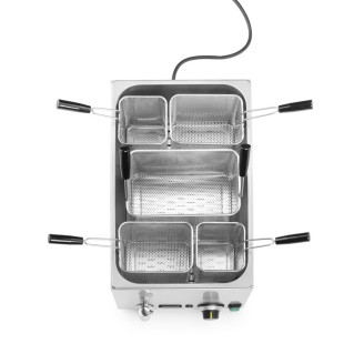 Hendi pastakoker 25L - 601x326x(H)279mm
