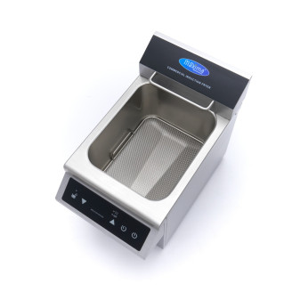 Maxima Frituurpan - 8 L - 1 Mand - Inductie - met Tapkraan