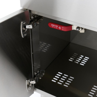Maxima Frituurpan - 2 x 16 L - 2 Manden - met Tapkraan en Opbergruimte - 230V