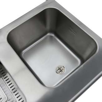 Maxima Frituurpan - 2 x 16 L - 2 Manden - met Tapkraan en Opbergruimte - 230V