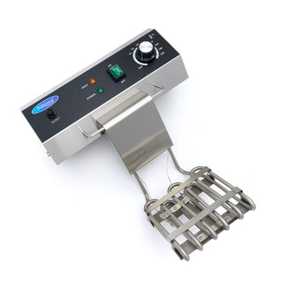 Maxima Frituurpan - 2 x 16 L - 2 Manden - met Tapkraan en Opbergruimte - 230V
