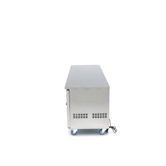 Maxima Koelwerkbank - 223 cm - 4 Glazen Deuren