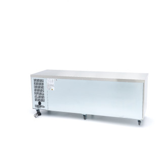 Maxima Koelwerkbank - 223 cm - 4 Glazen Deuren
