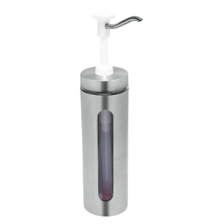Kalando dispenser met venster en witte drukknopbediening - 2,25L
