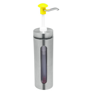 Kalando dispenser met venster en gele drukknopbediening - 2,25L