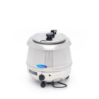 Maxima Soepketel - 10 L - Uitneembare binnenpan - Rvs - met Lepeluitsparing