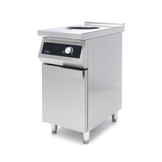 Maxima Inductie Wokbrander 700 - &Oslash; 28 cm - 5000W - met Onderstel