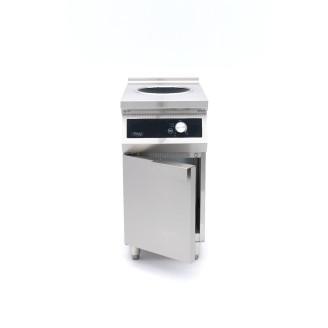 Maxima Inductie Wokbrander 700 - &Oslash; 28 cm - 5000W - met Onderstel