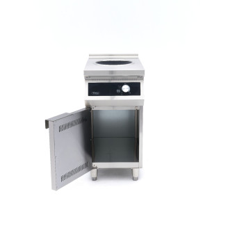 Maxima Inductie Wokbrander 700 - &Oslash; 28 cm - 5000W - met Onderstel
