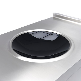Maxima Inductie Wokbrander 700 - &Oslash; 28 cm - 5000W - met Onderstel