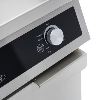 Maxima Inductie Wokbrander 700 - &Oslash; 28 cm - 5000W - met Onderstel