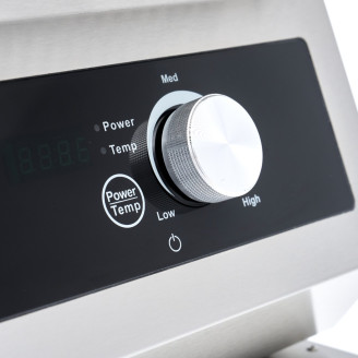 Maxima Inductie Wokbrander 700 - &Oslash; 28 cm - 5000W - met Onderstel